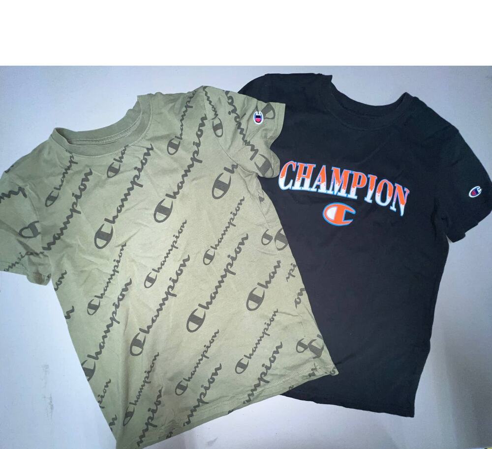 Lot of 2 Champion TShirts Boy L